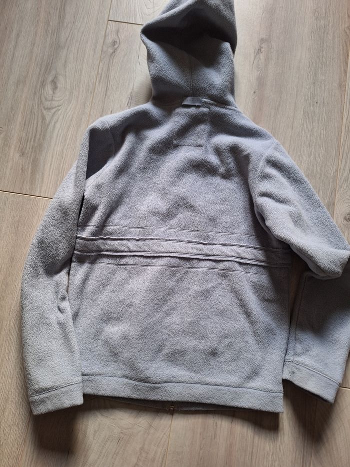 Veste zippée polaire bleue claire fille 12 ans - photo numéro 3