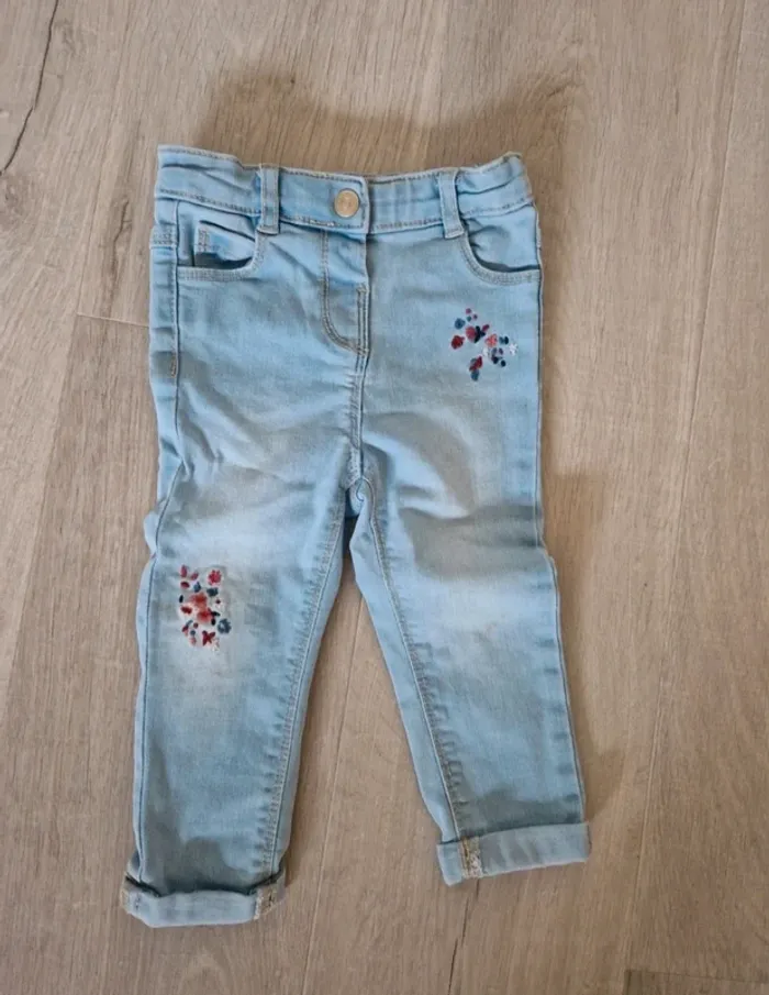 Jeans bébé fille 18 mois