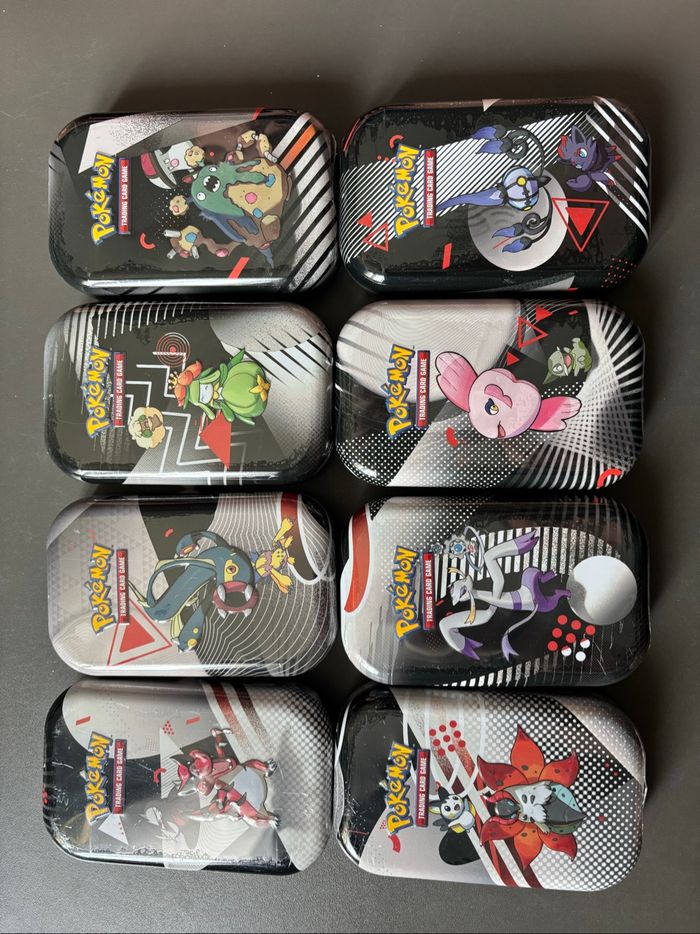 2 x Mini tin Unys Aléatoire NEUF