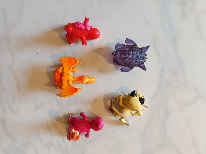 Lot de figurines Pokémon Tomy 1ére génération vintage Collection - photo numéro 3