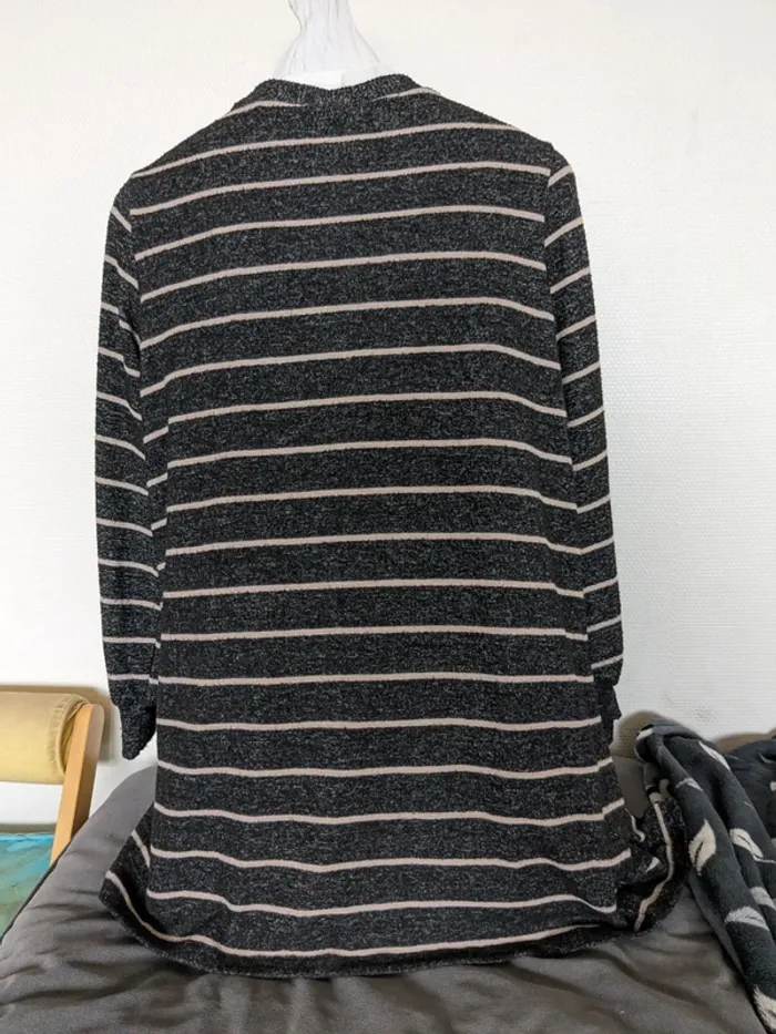 Veste longue Esmara - gris foncé - photo numéro 2