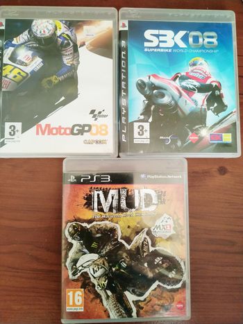 Lot 3 jeux moto PS3.