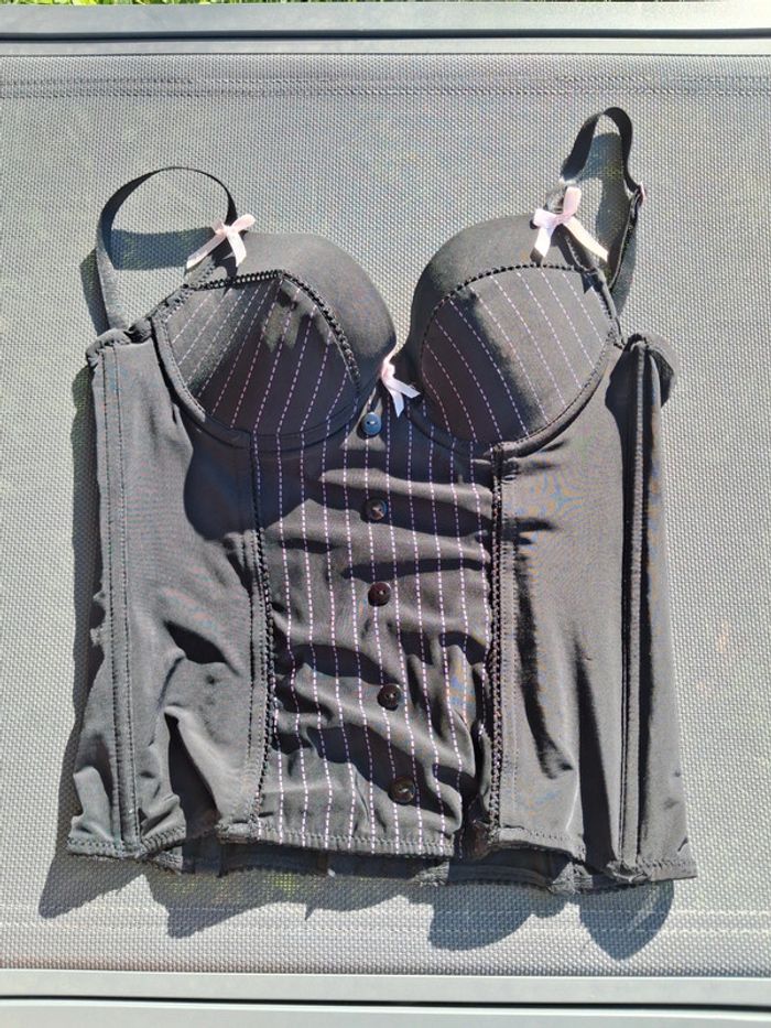 Corset Leslie noir 90B
