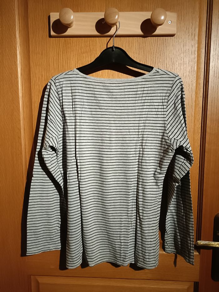 Pull gris clair - photo numéro 3
