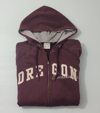 Vêtement vintage de marque Veste zippé Nike Sportswear Oregon cascade tour violet M #D84