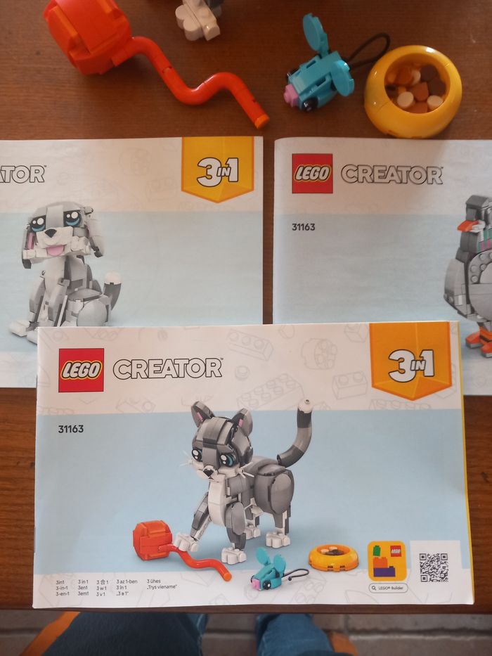 Lego chat 3 en 1 - photo numéro 2