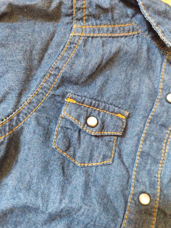 Chemise jean 3 mois Kiabi - photo numéro 2