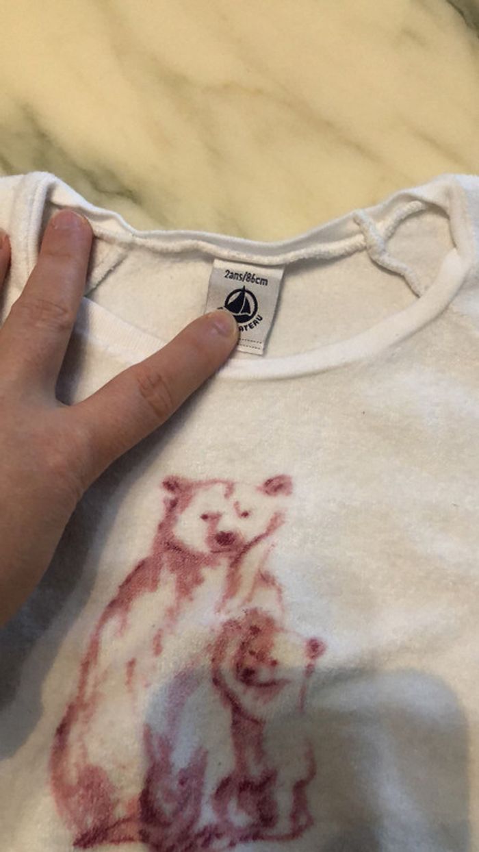 Pyjama petit bateau taille 2 ans - photo numéro 3