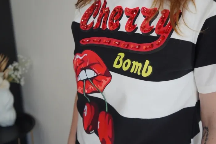 T shirt cherry - photo numéro 3