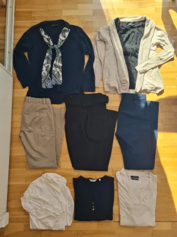 Lot de 9 vêtements taille S/36