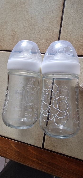 Biberon en verre Nuk 240ml