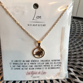 Collier Lion