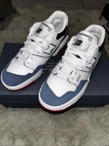 New Balance Blue Red and White