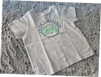 Tee shirt jacadi libellule 3 ans