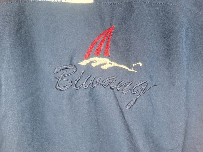 Veste coupe-vent vintage Biwang – années 90 – multicolore – brodé (605) - photo numéro 9