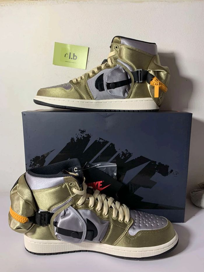 Jordan 1 Rétro High Og Utility Neutral 42,5 - photo numéro 3