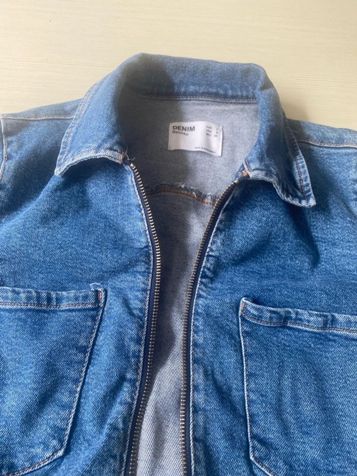 Très belle robe en jean bershka - photo numéro 3