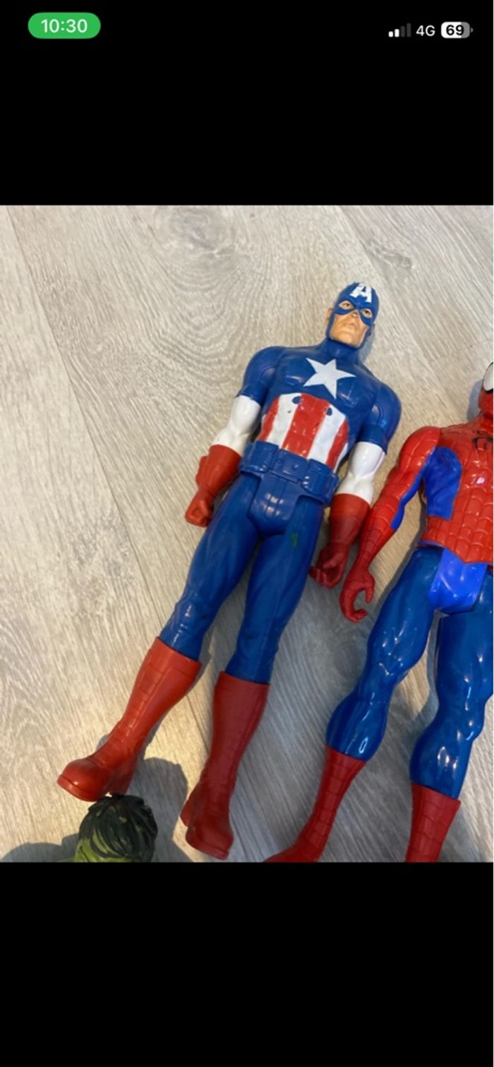 Lot de grandes figurines / bonhommes avengers - photo numéro 10