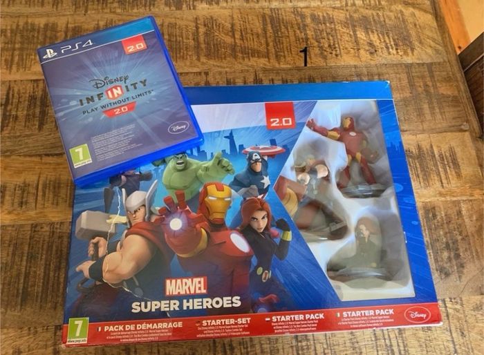 Disney Infinity 2.0 – Pack Marvel Super Heroes complet (PS4)