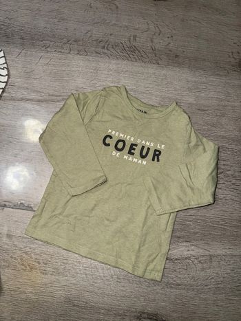 T shirt manches longues 12 mois