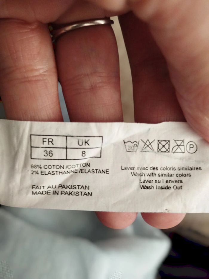 Jean femme brut T36 Denim - photo numéro 6