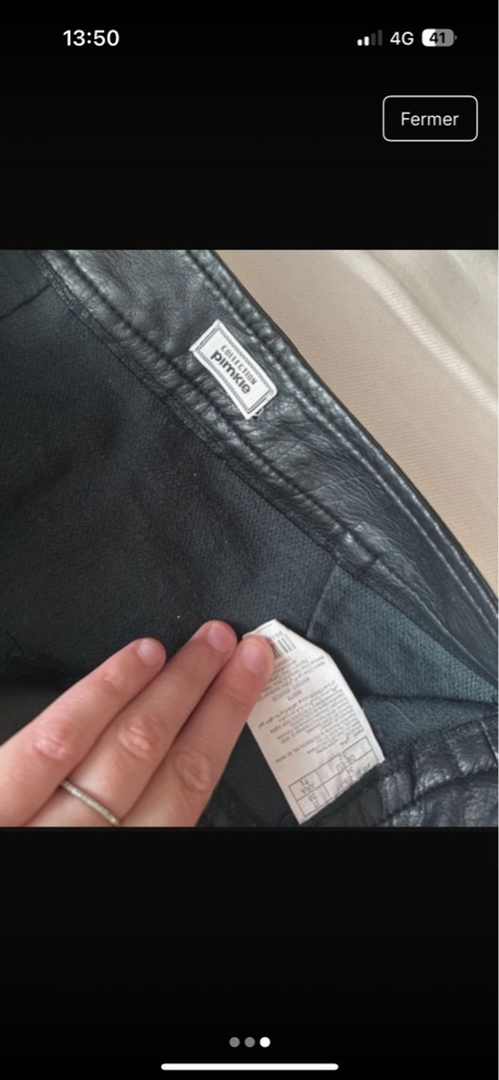 Jupe en similicuir - photo numéro 2