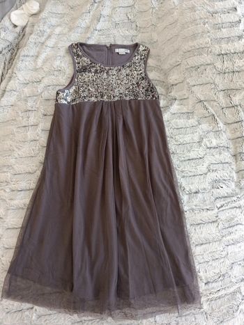 Robe 12 ans sequins + tulle