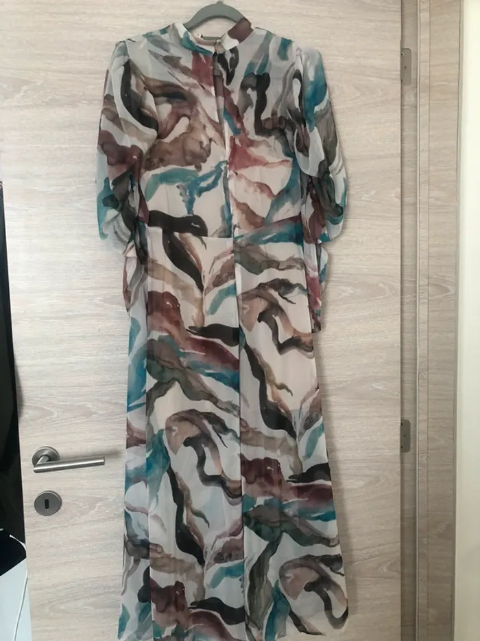 Robe longue à motif - photo numéro 2