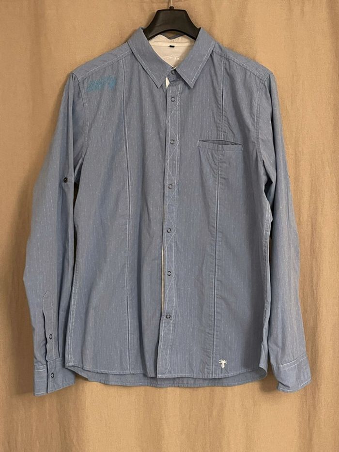 Chemise bleue - l’Effet Péi - T. L