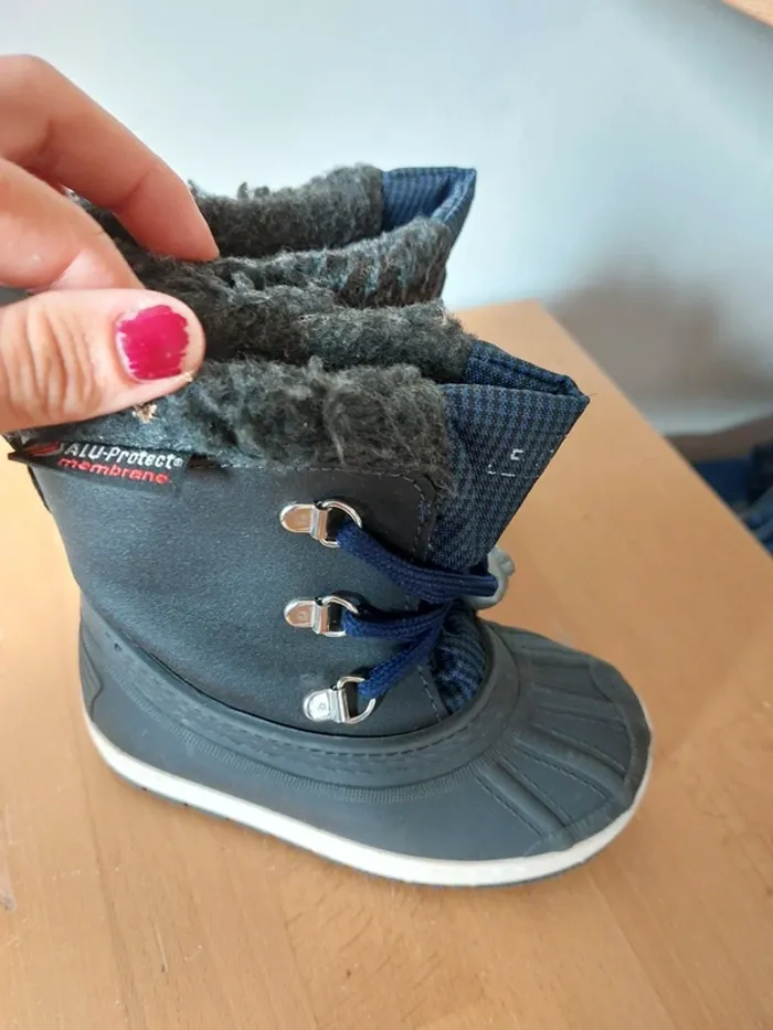 Bottes fourrées Friboo pointure 22 - photo numéro 5