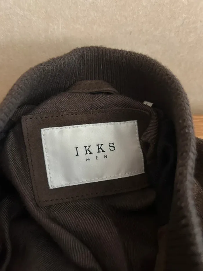Veste en daim véritable IKKS - photo numéro 2