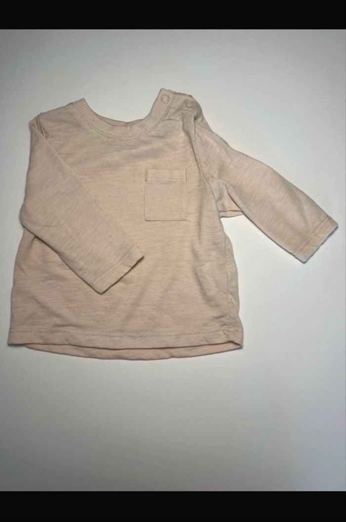 Hauts blanc et beige manches longues - photo numéro 2