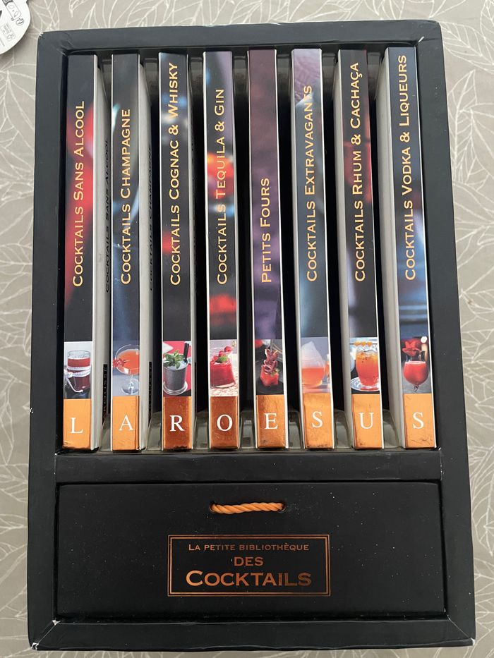 Lot livre préparation cocktail