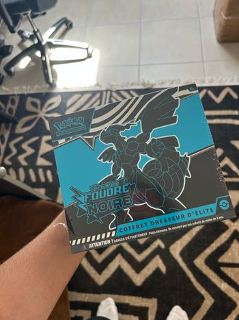 ETB Pokémon ev 10,5 foudre noire