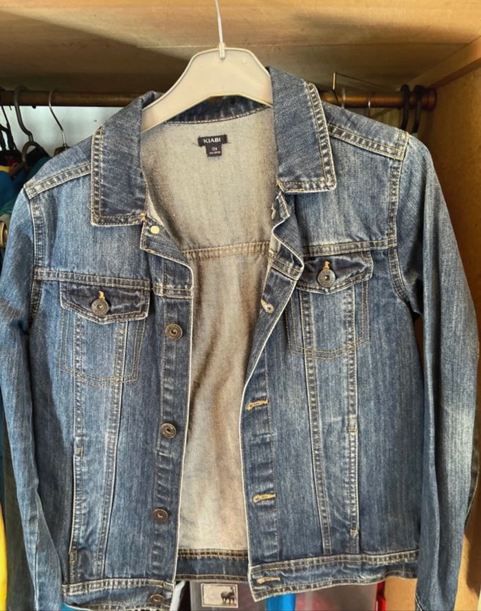 Veste en jean Kiabi