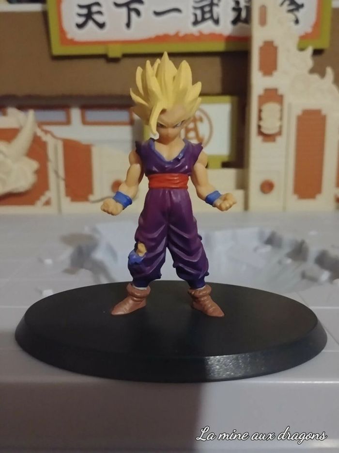 Figurine Gohan Dragon Ball Z Legend of manga rare figure hachette SS2 Cell SSJ2