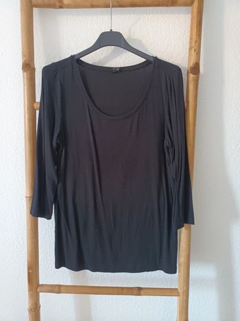 Haut manches longues noir uni Only taille M