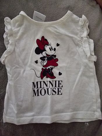 Haut sans manches Minnie 3 mois