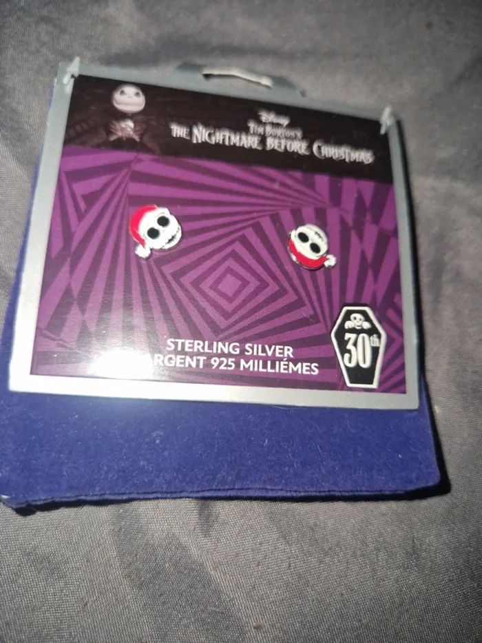 Boucle d oreilles l'étrange Noël de Mr Jack - photo numéro 6