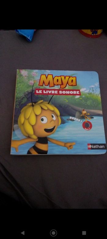 livre sonore Maya l'abeille
