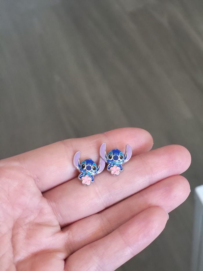 Boucles d'oreilles Stitch - photo numéro 3