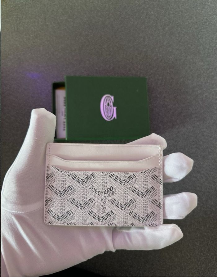 Porte carte goyard blanc - photo numéro 3
