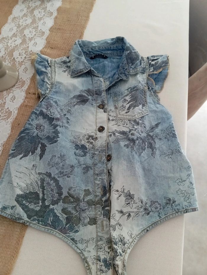 Chemise à nouer Sisley