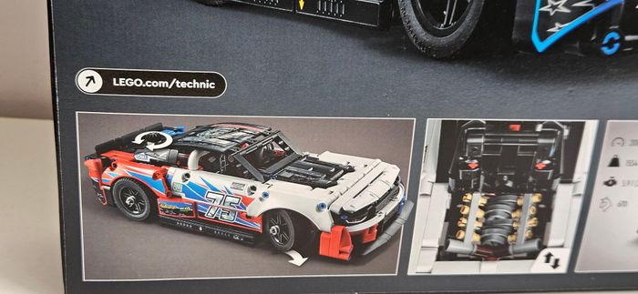 LEGO TECHNIC 42153 - voiture CHEVROLET CAMARO ZL1 NASCAR NEXT GEN - photo numéro 4