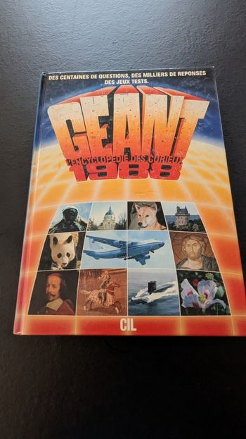 Géant l'encyclopédie des curieux de 1988