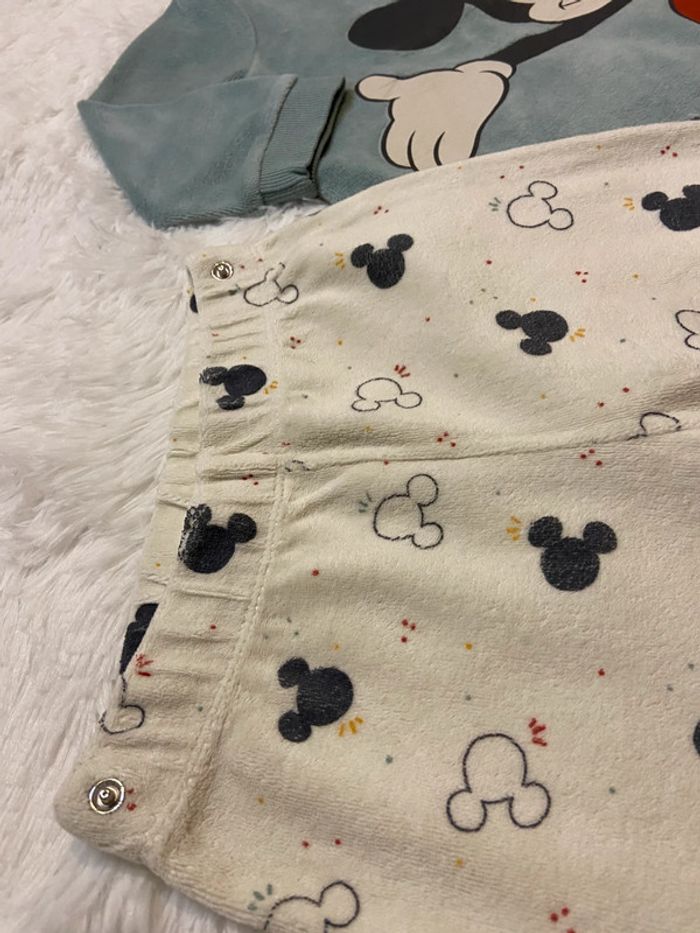 Pyjama deux pièce Mickey sans pied - photo numéro 2
