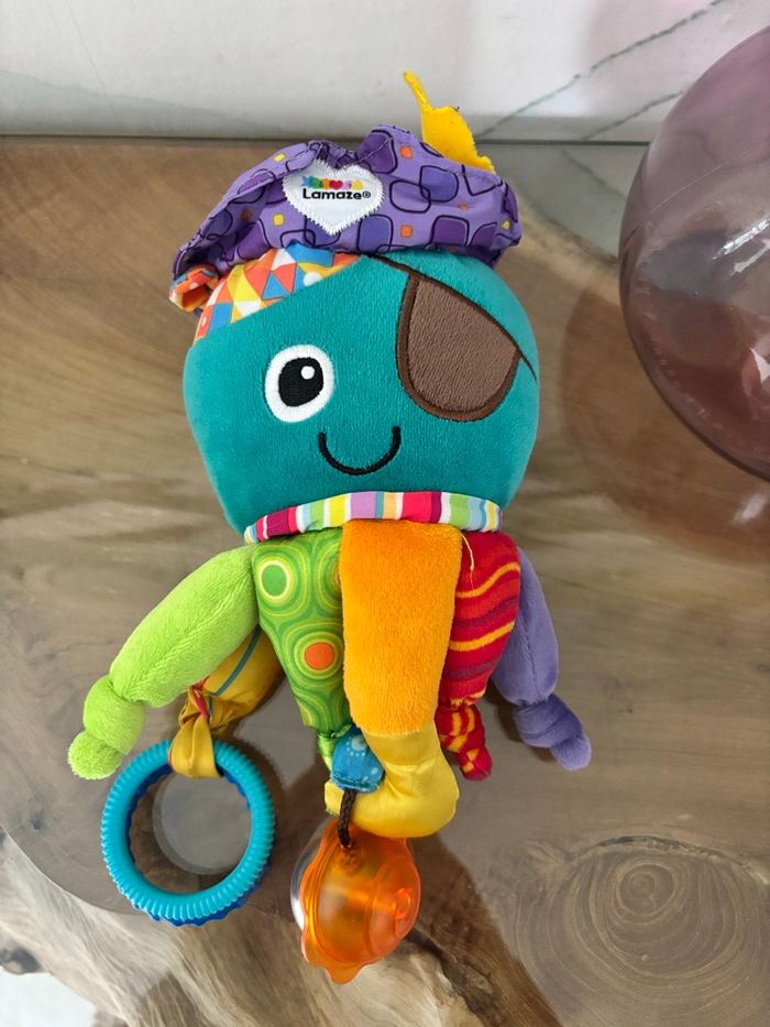 Peluche d'activités bébé pieuvre - photo numéro 2