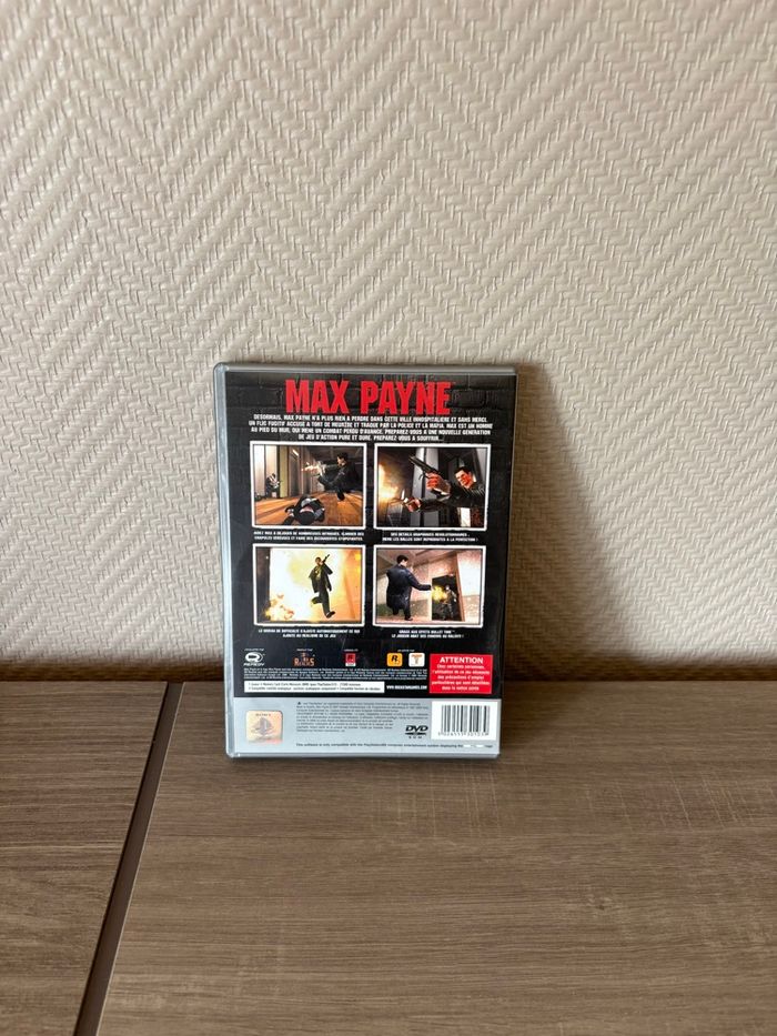 Boîtier Max Payne Ps2 - photo numéro 2
