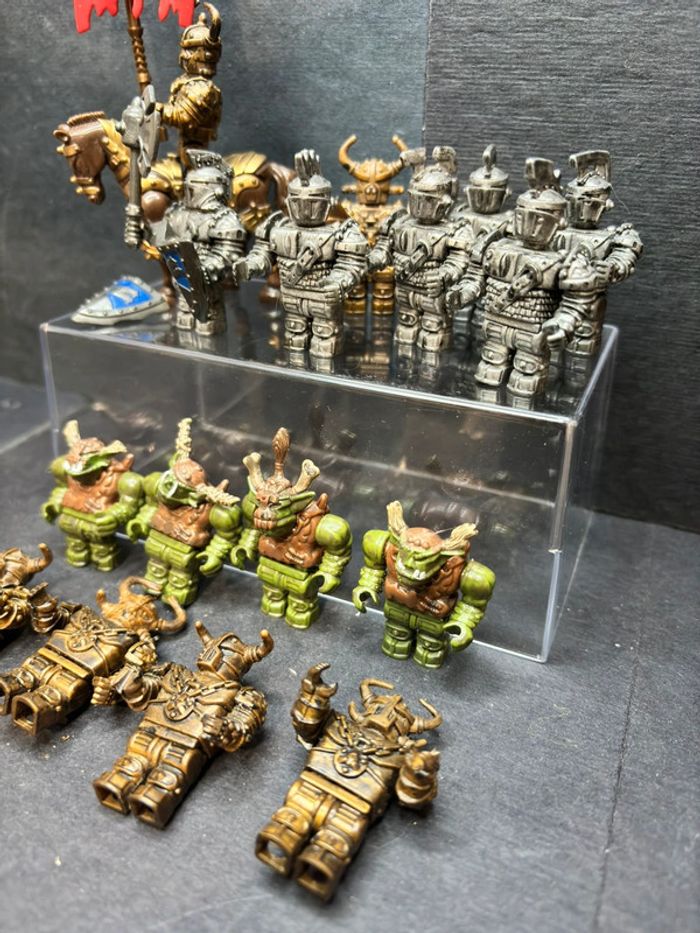 Lot de figurines mega bloks style lego dragons krystal wars - photo numéro 6