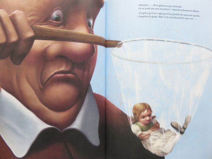Album jeunesse 4-8 ans : Le géant, la fillette et le dictionnaire. (L'école des loisirs) - photo numéro 10